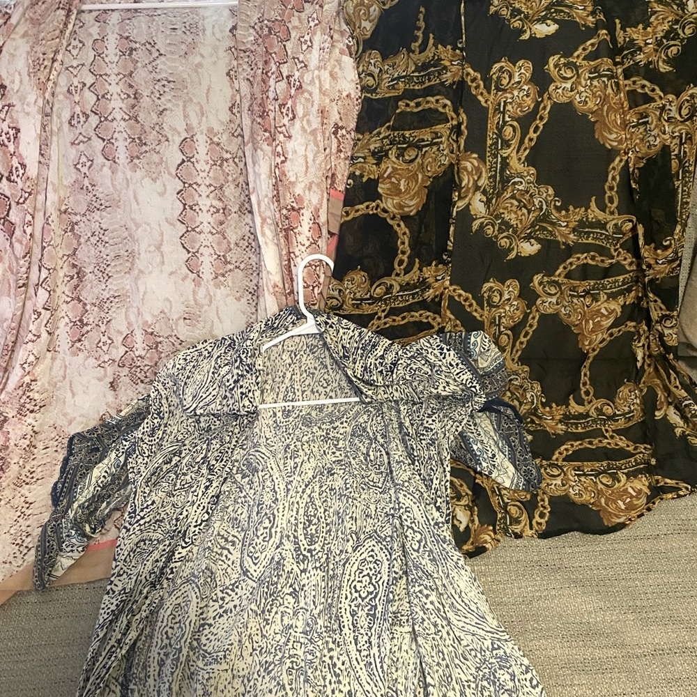 Elegant Patterned Kimono Collection